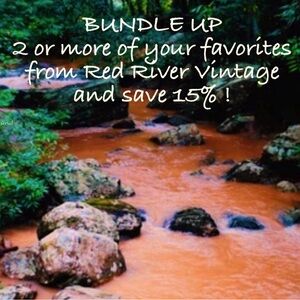 Bundle 2 or more items and receive 15% off at checkout!